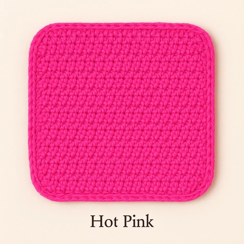Crochet Washcloth - Handmade Cotton Cloth for Everyday Use